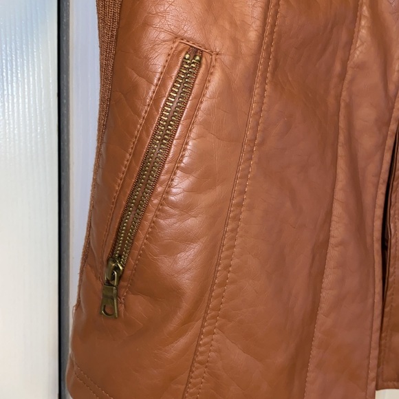 Lane Crawford Pleather Jacket - Picture 3 of 8